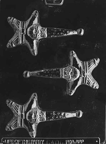 Wizard Santa Chocolate Mold
