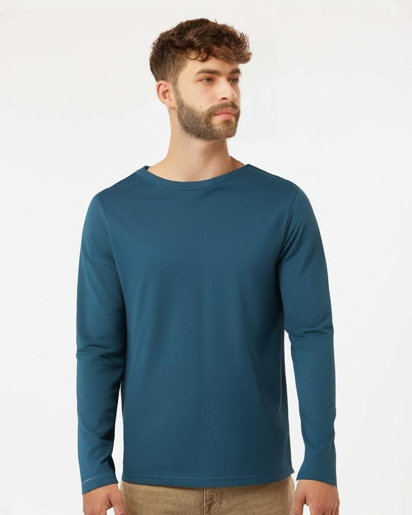 Next Level® Cotton Long Sleeve Crewneck T-Shirt