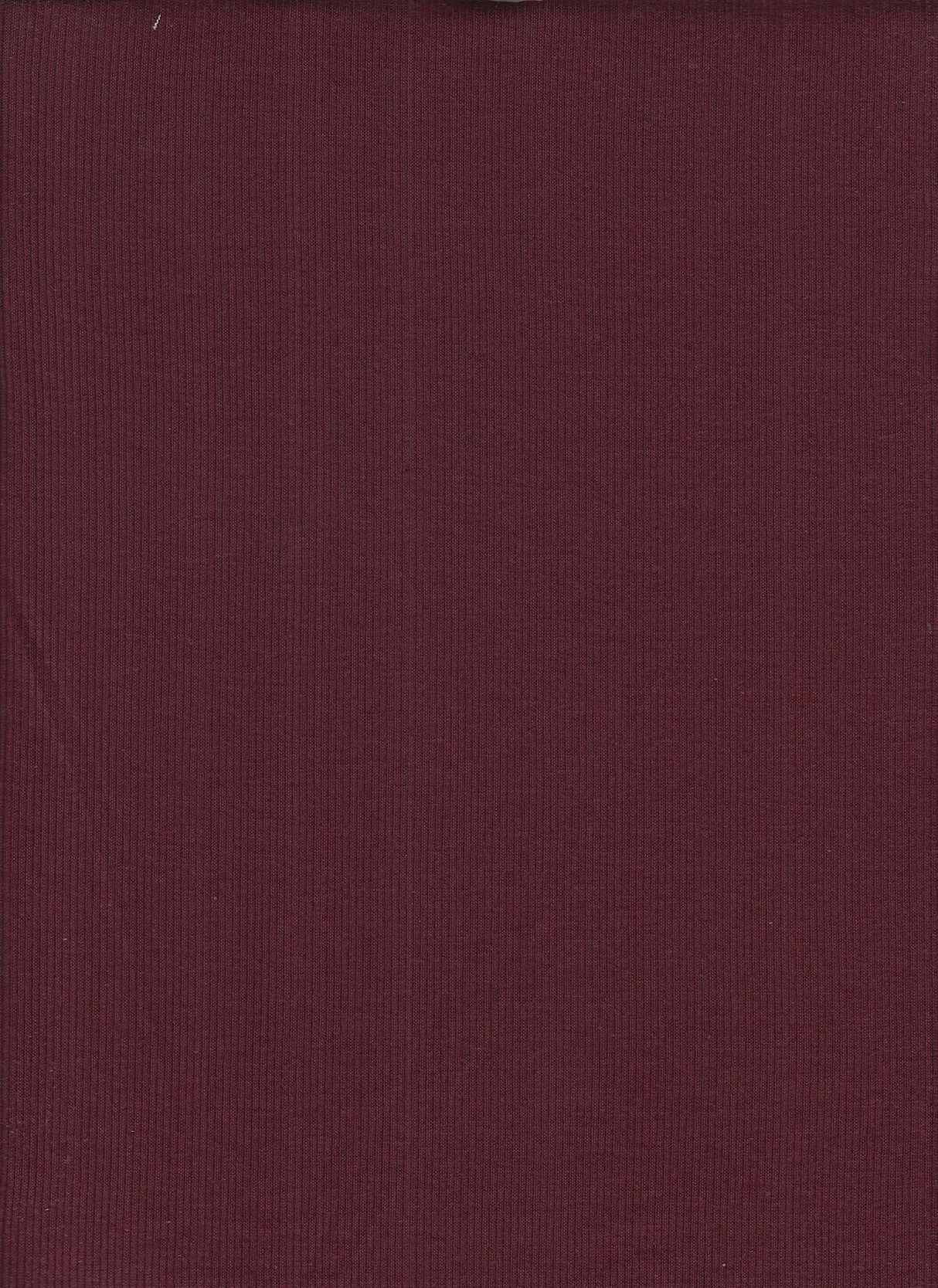 1 Yard Rib 2x1 Solid Knit Fabric, 54/56? Wide Polyester Spandex Blend