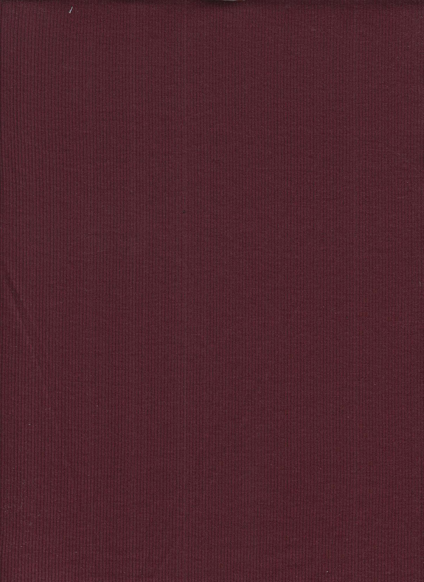 1 Yard Rib 2x1 Solid Knit Fabric, 54/56? Wide Polyester Spandex Blend