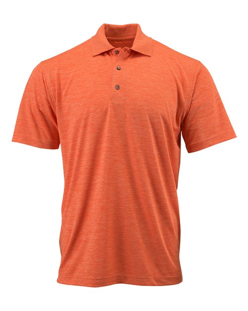 Paragon®Mens Dakota Striated Heather Performance Polo Shirt