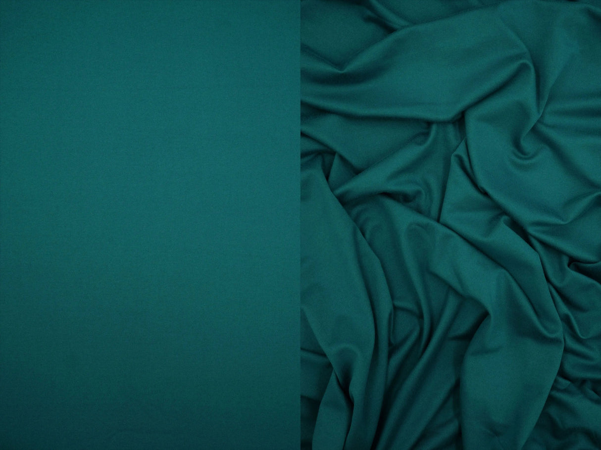 DTY Brushed Solid Knit Fabric, Soft Stretch Lightweight 58/60" Wide for Apparel and Crafts