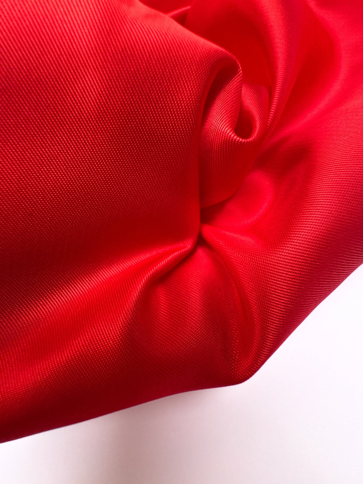 Polyamide Sateen Red
