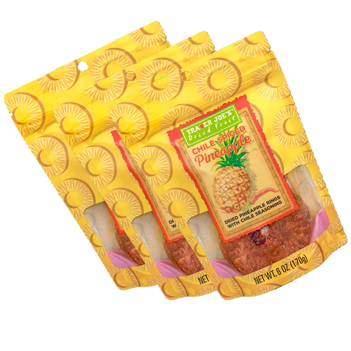 Trader Joe's Chile Spiced Pineapple | 6 oz