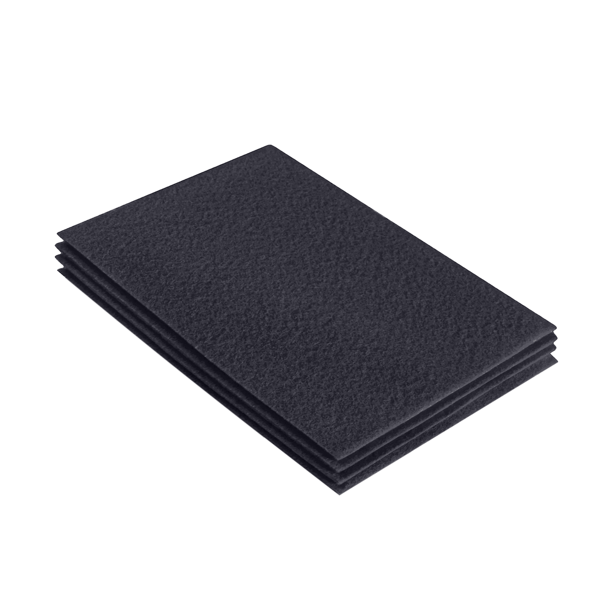 Acrylic Felt 9x12 Sheet Packs Dark Gray