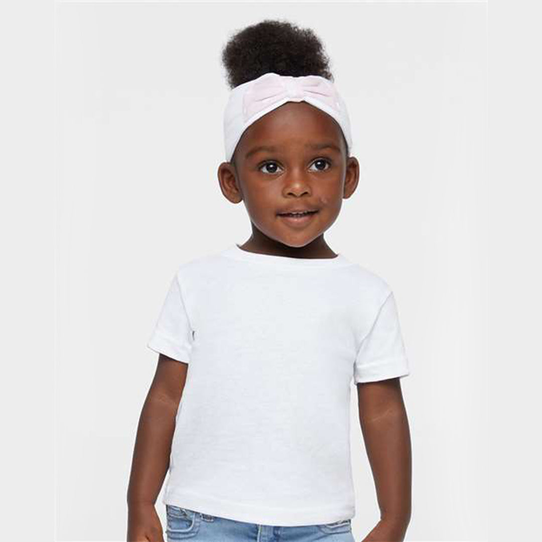 RADYAN® Infant Cotton Crewneck Short Sleeve Jersey Tee