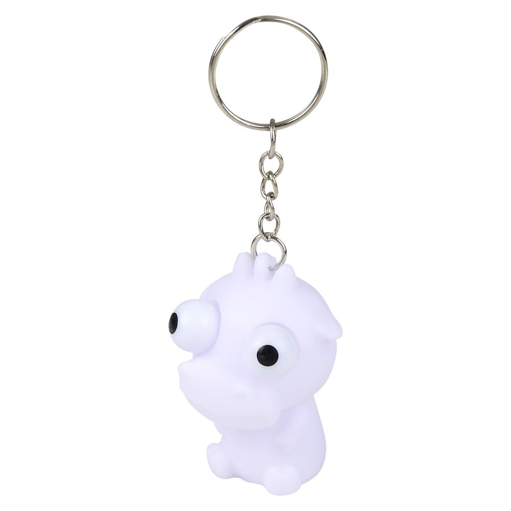 Animal Popping Eye Keychain (1 DZ)