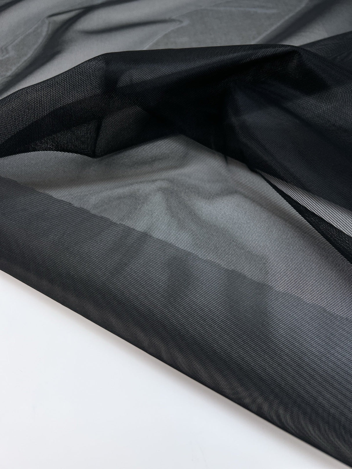 Black Polyamide Mesh Lining