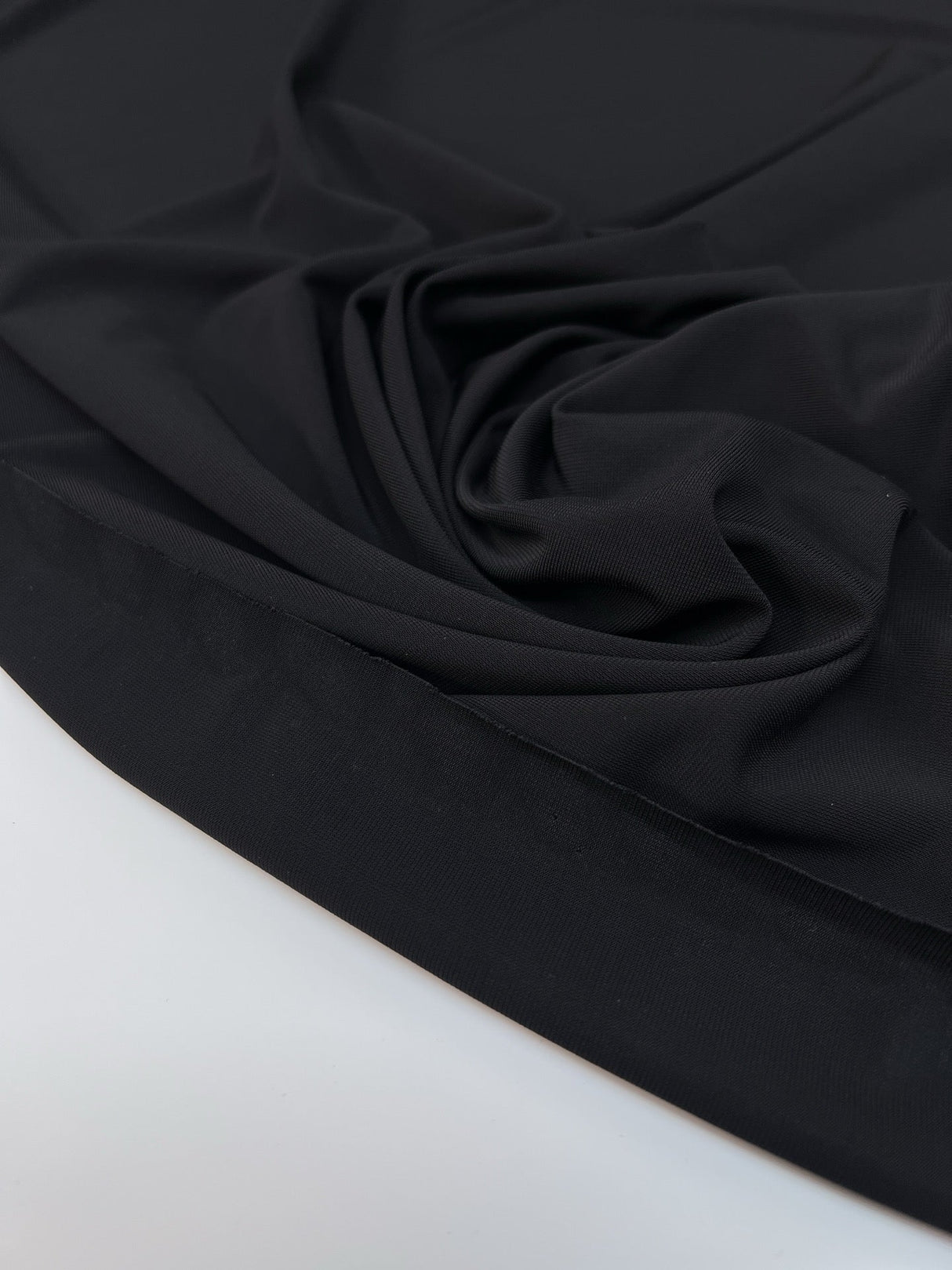 Viscose Knitted Fabric Black