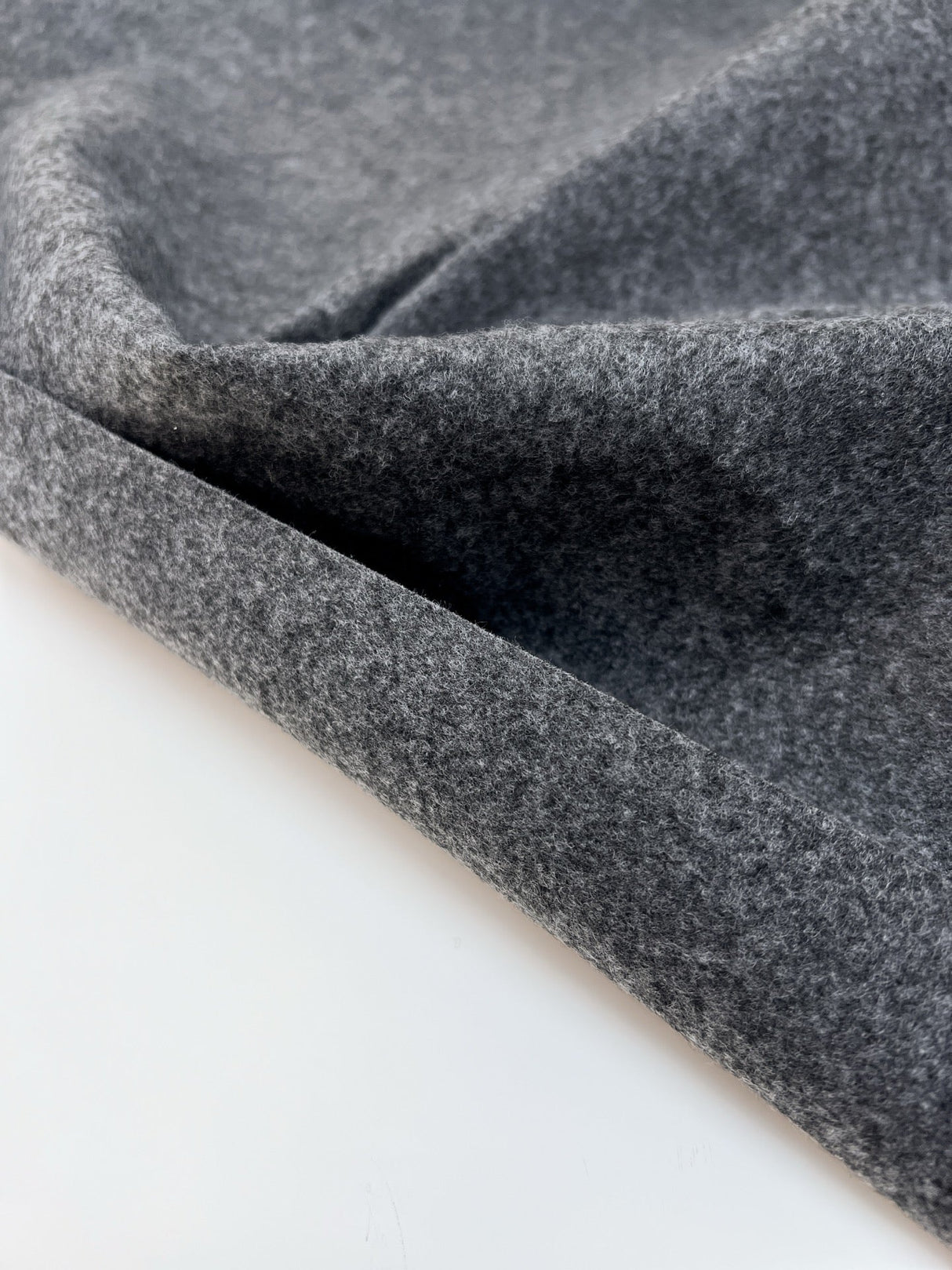 Viscose Blend Melange Gray Fabric