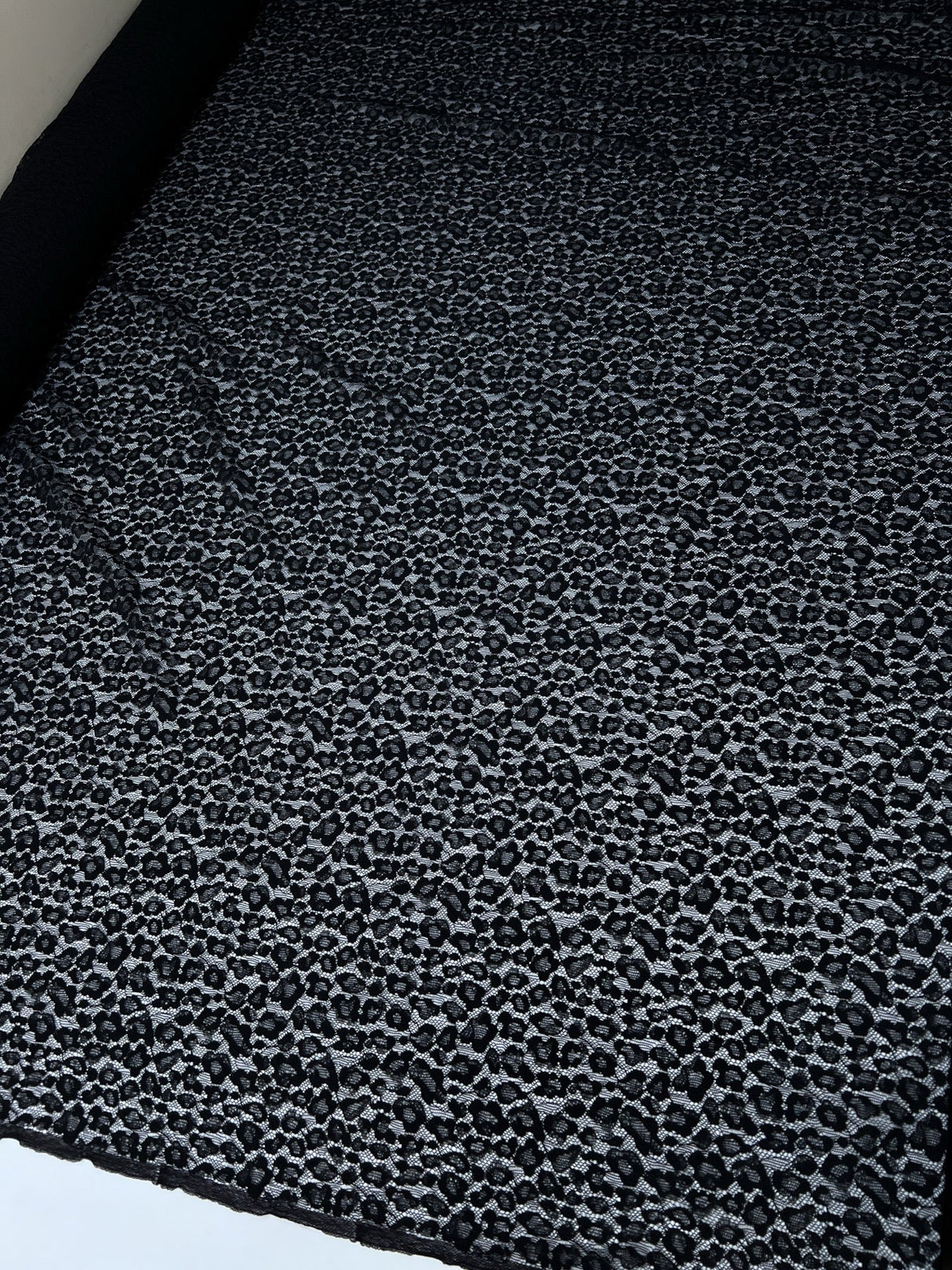 Black Animal Lace