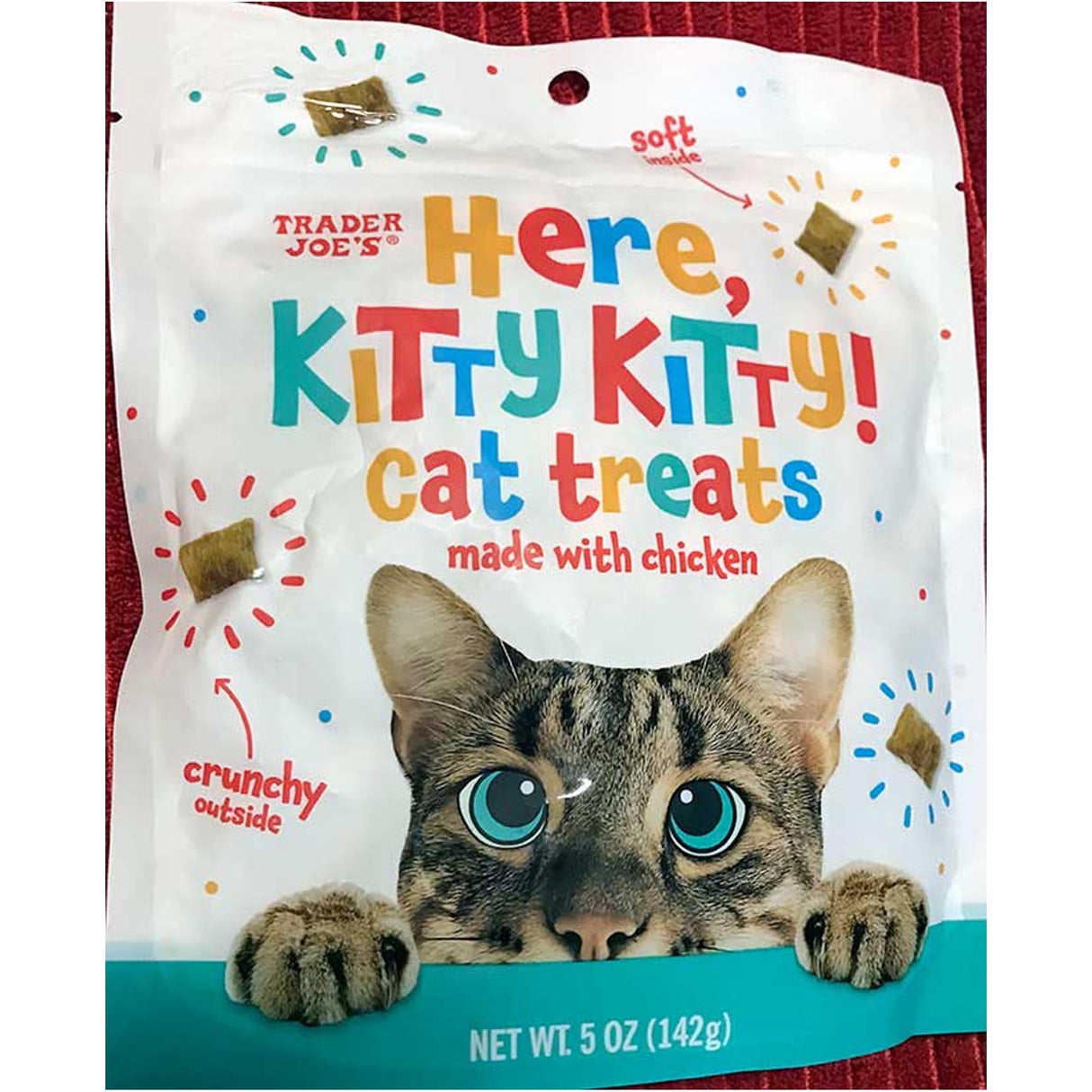 Trader Joe’s Here, Kitty Kitty Cat Treats | 5 Oz