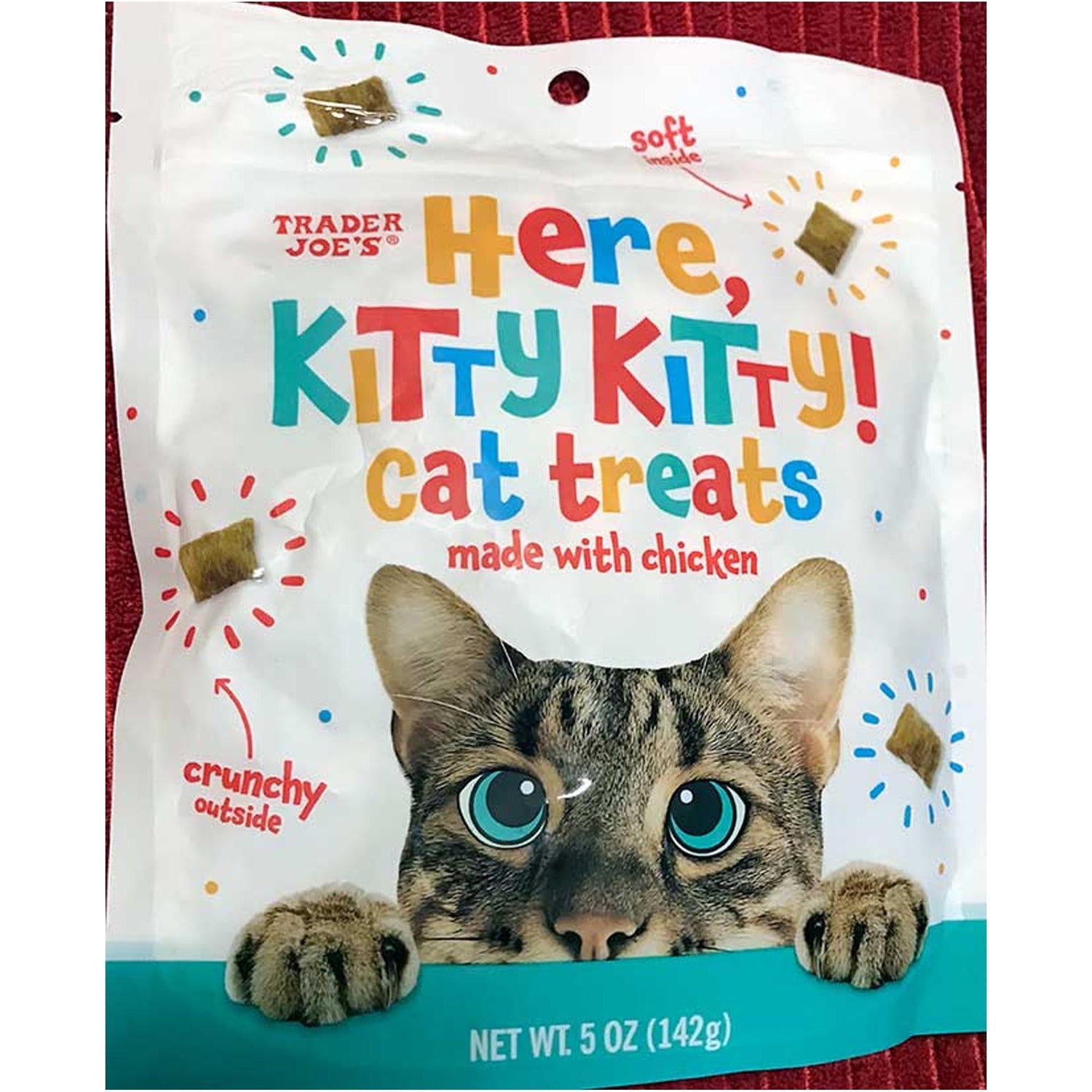 Trader Joe’s Here, Kitty Kitty Cat Treats | 5 Oz