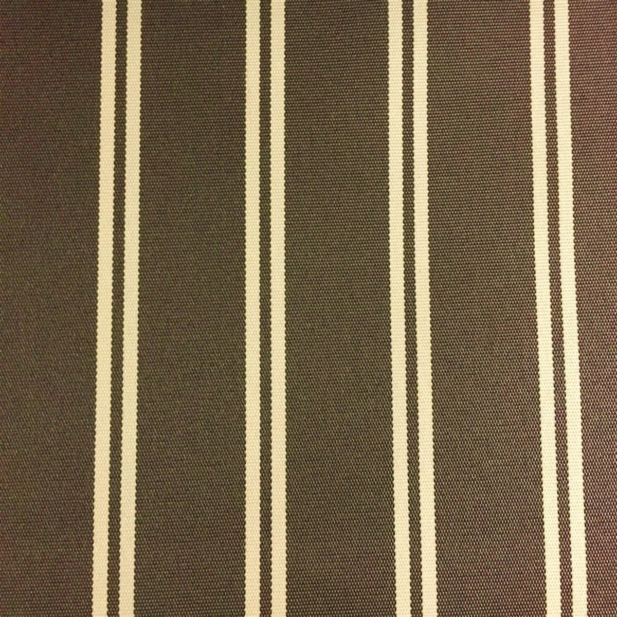 Polyester Canvas Outdoor Fabric Multi Striped Oak