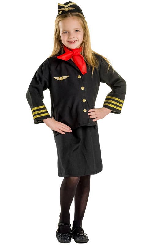 Flight Attendant Costume Set