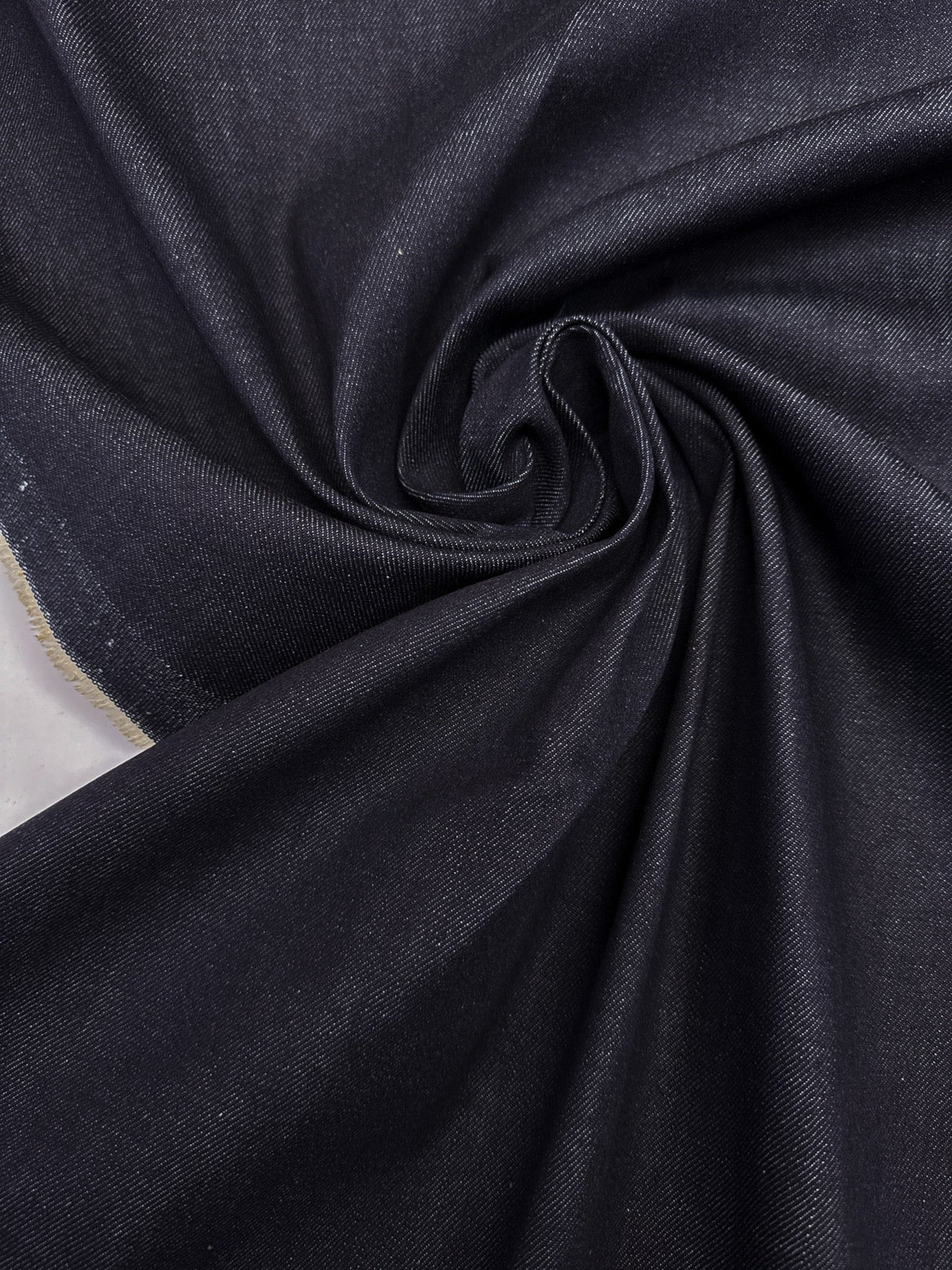 Cotton Denim Twill Blue Stretch