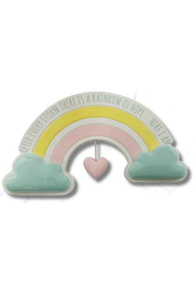 3" Baby’s Rainbow Customizable Ornament
