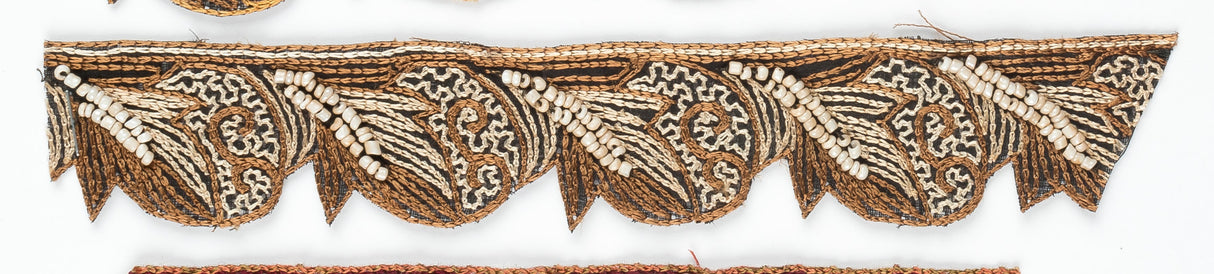 Embroidered Beaded Indian Trim