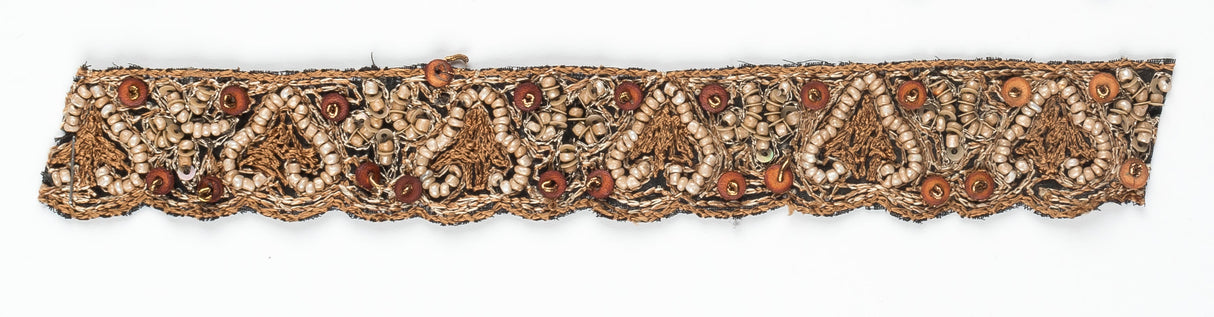 Beaded Heart Trim 1 Inch