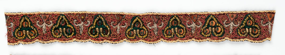 Handcrafted Indian Trim Fleur-de-Lis Spade