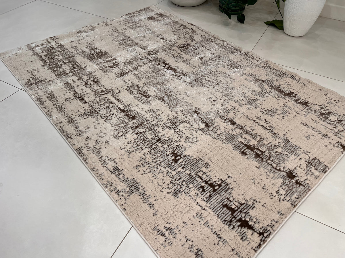 Color Changing Polyester Viscose Blend Area Rug Flat Weave Rug