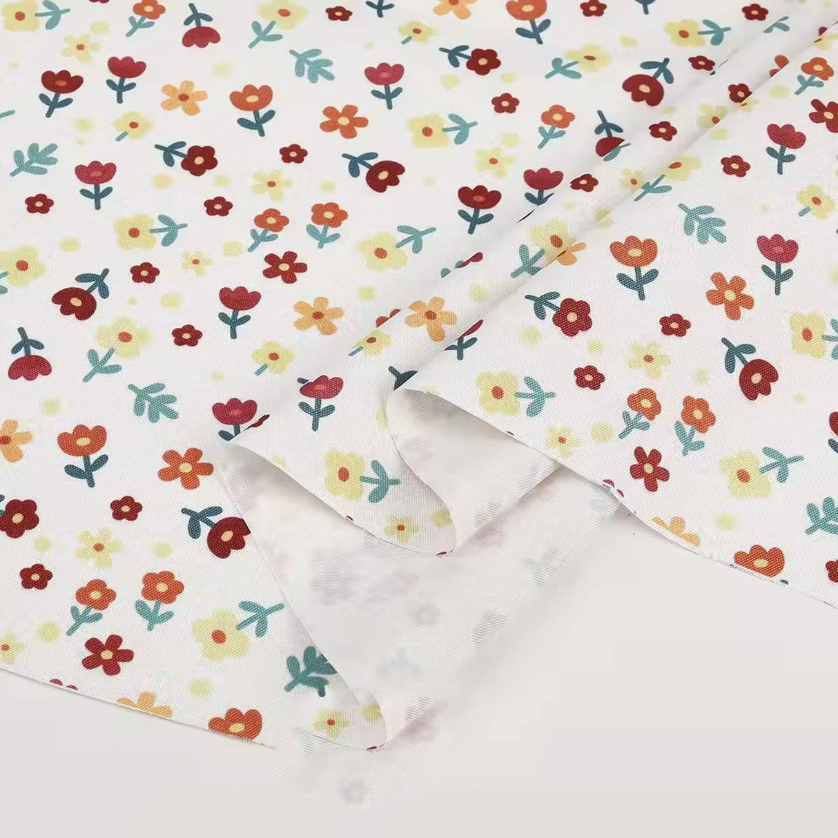 Cute Little Rabbit Print Canvas Fabric – DIY Material