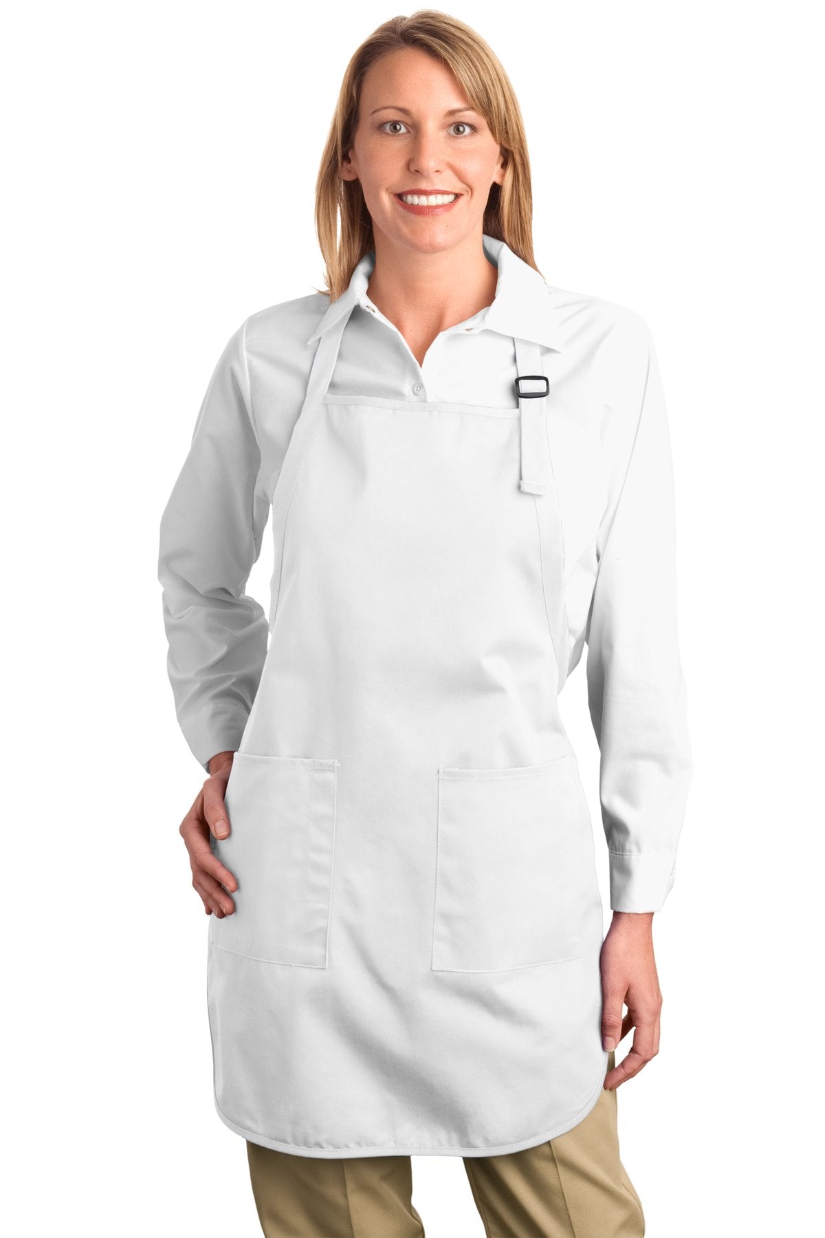 Port Authority® Full-Length Apron with Pockets