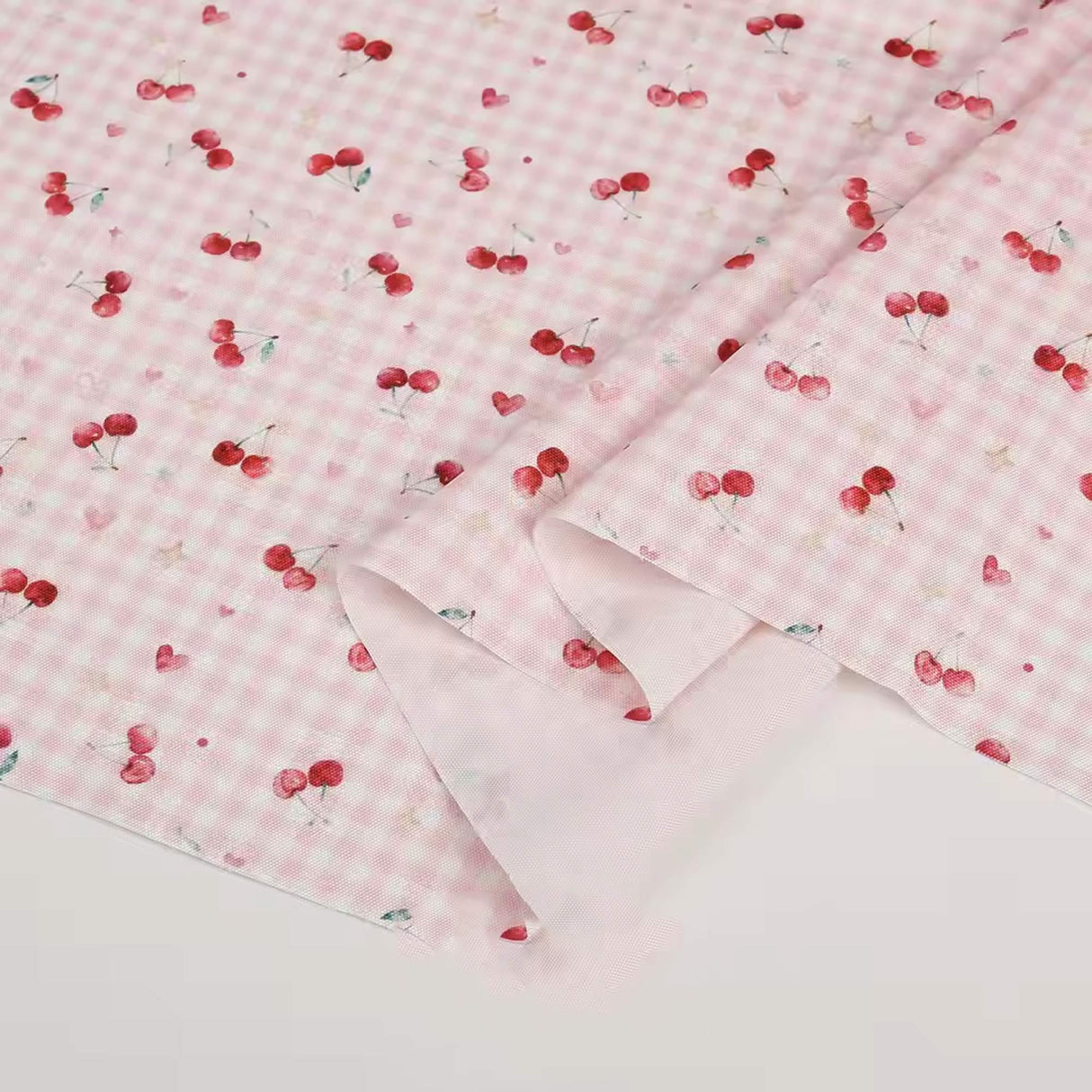 Cute Little Rabbit Print Canvas Fabric – DIY Material