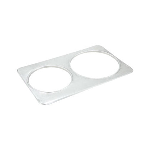 Winco ADP-810 Adaptor Plate - S/S - 8-3/8" & 10-3/8" Holes