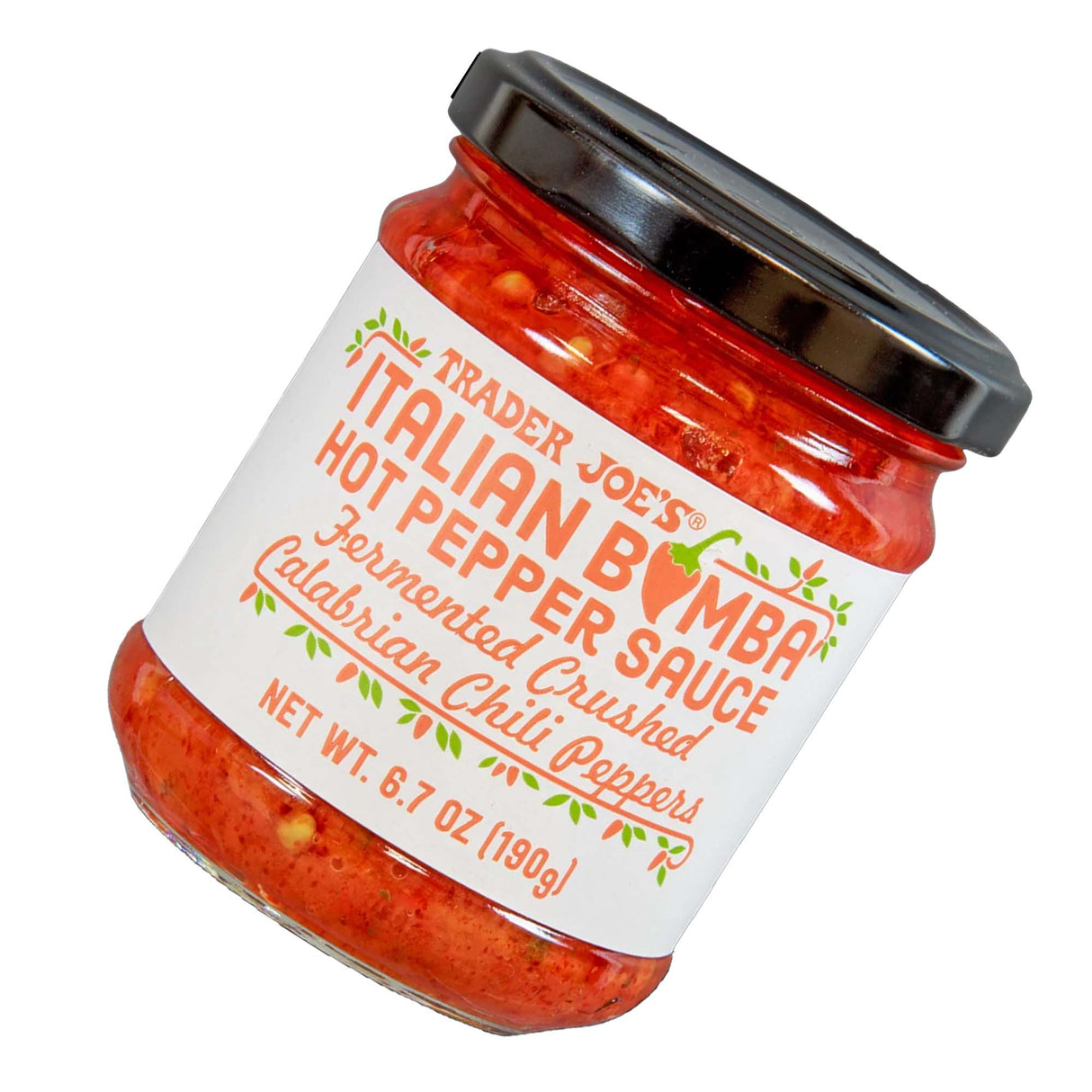 Trader Joe's Italian Bomba Hot Pepper Sauce | 6.7 oz