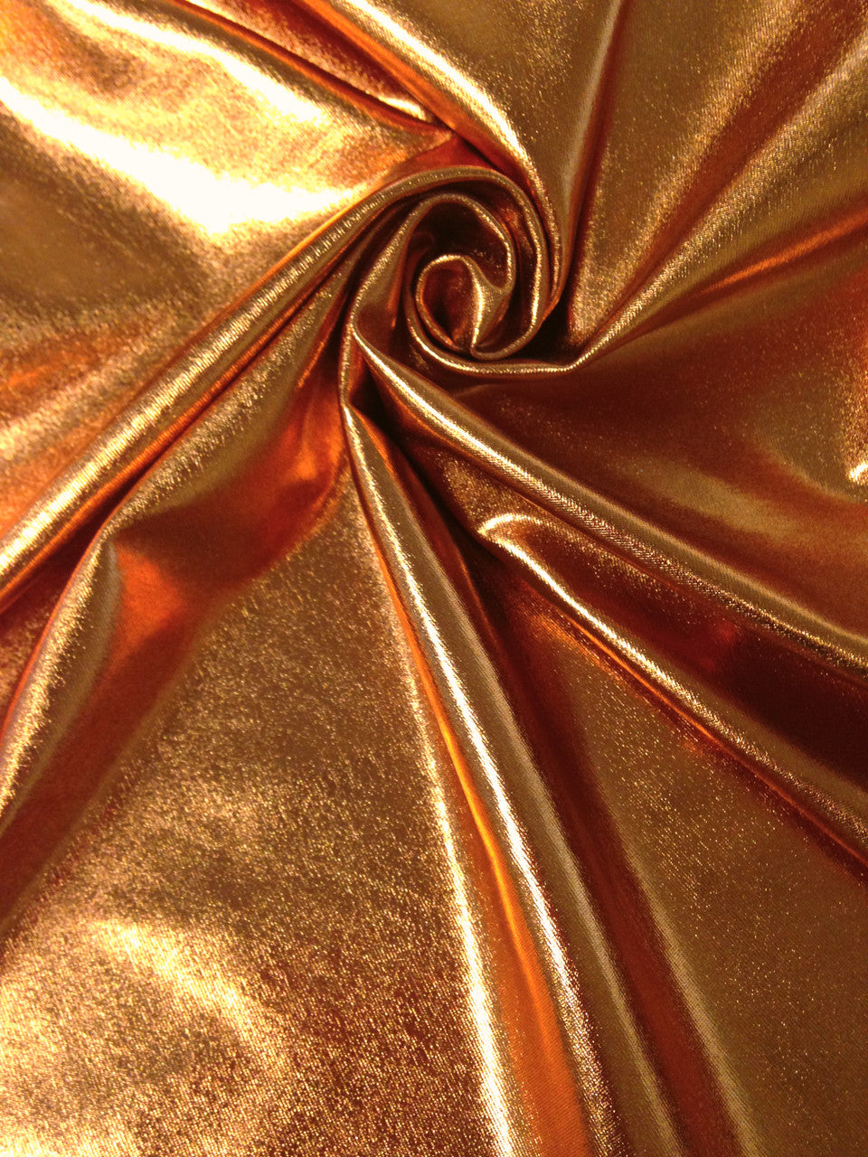 Colorful Shiny All Over Foil Stretch Lightweight Knit Jersey Polyester Spandex Fabric - Turquoise, Red, Gold, Copper, Bronze, Silver, Purple, Royal, Green, Magenta, Black, Gunmetal, Pearl, 58"-60" Width