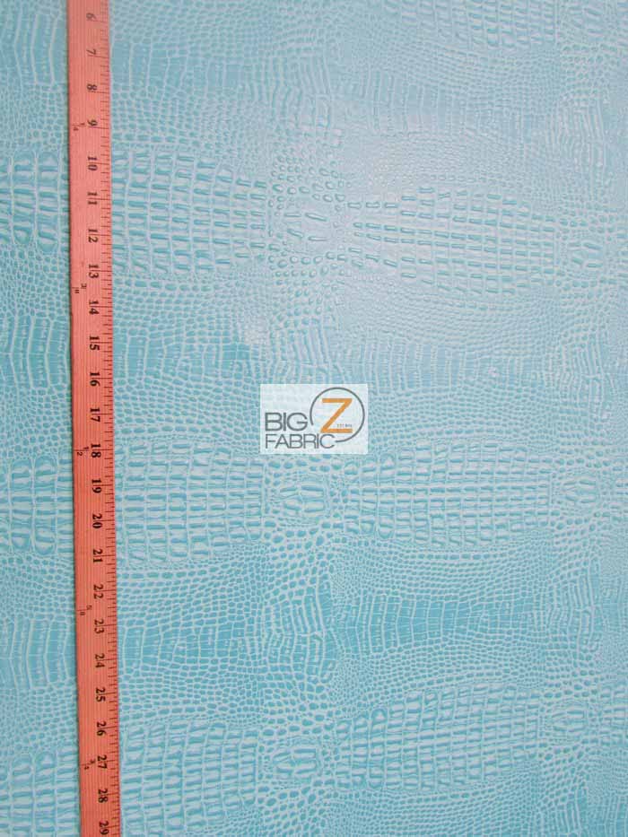 Fire Red Crocodile Marine Vinyl Fabric Sold By The Yard