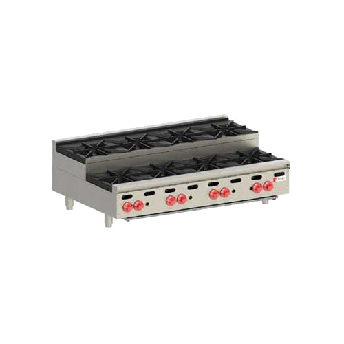 Wolf AHP848U Countertop Natural Gas Achiever Hotplate 48", Step-Up Burner