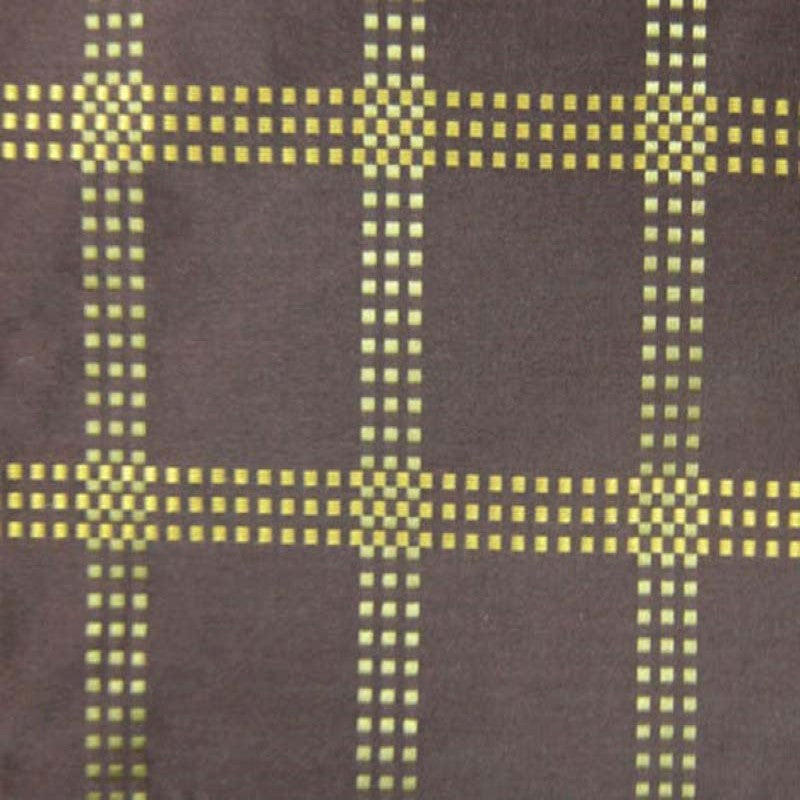 Alana Silk Fabric - Dotted Square Pattern, 54" Width (1 Yard)