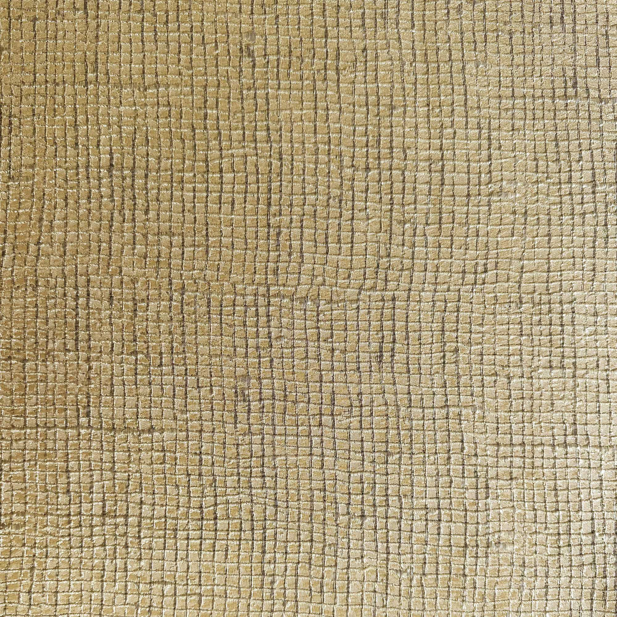 Alza Textured Faux Silk Fabric - Silver, Champagne, Gold, Jacquard, 55" Width (1 Yard)