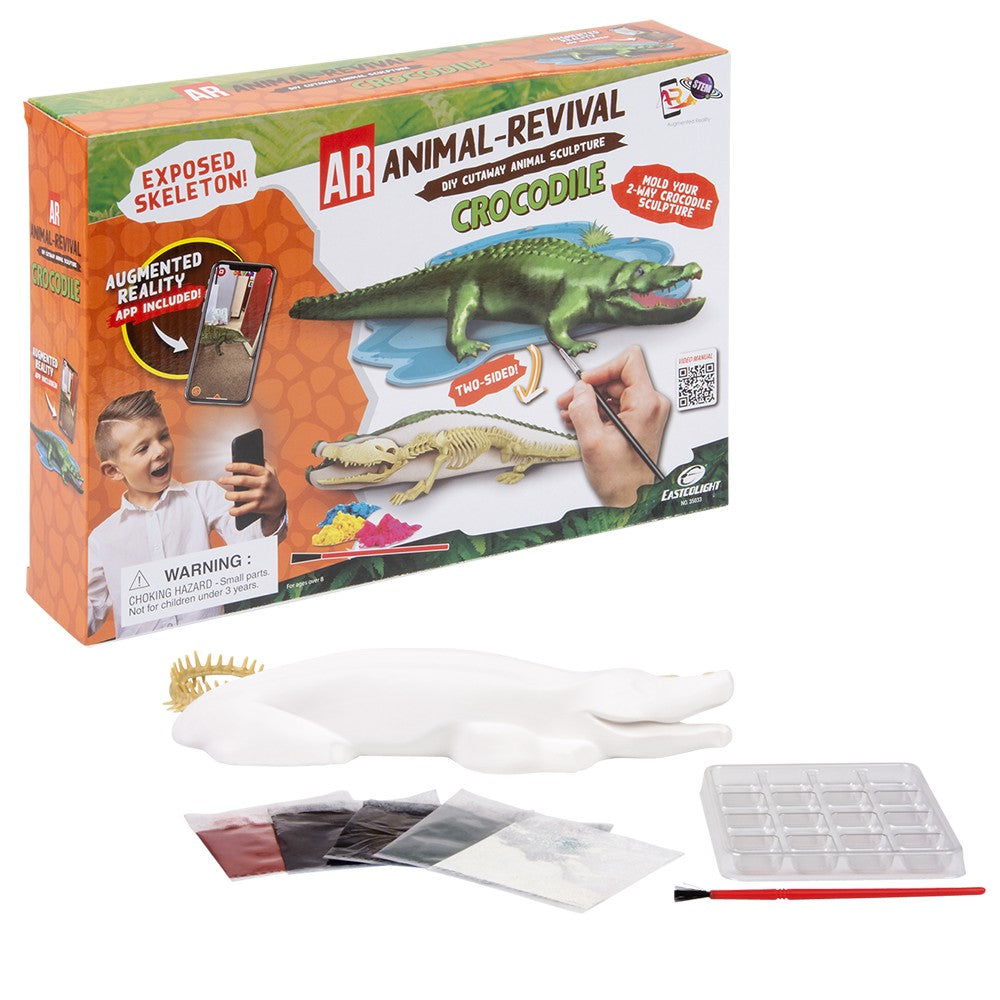 Crocodile Dig Figure Augmented Reality Craft Set