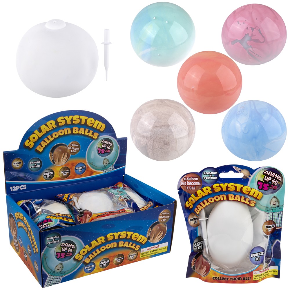 Solar System Balloon Ball 12ct (1 DSP)