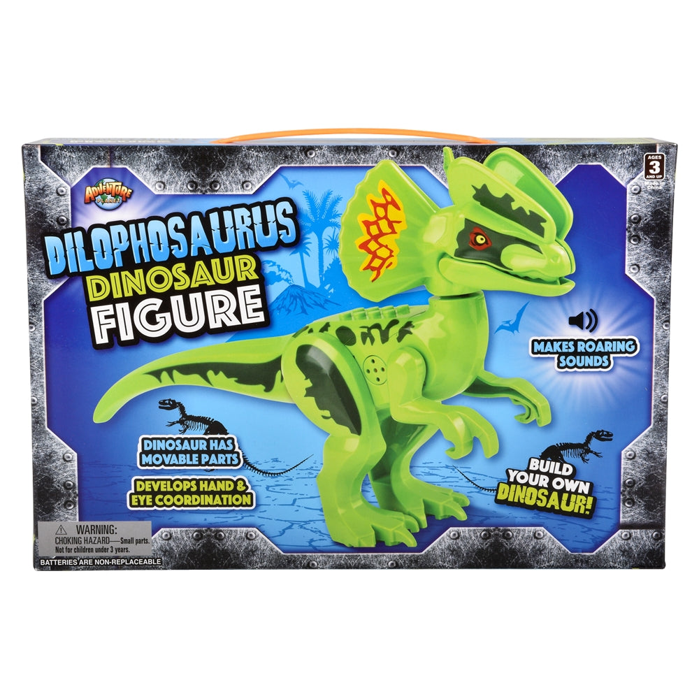 Roaring Dinosaur Block Figure