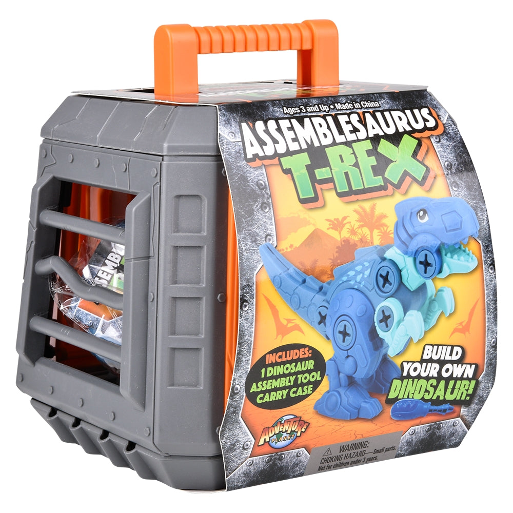 Dinosaur Build Kit T-Rex And Enclosure (1 PC)