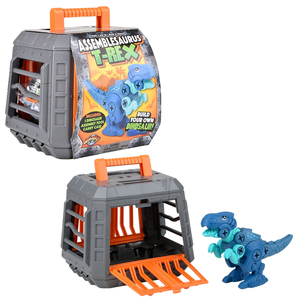 Dinosaur Build Kit T-Rex And Enclosure (1 PC)