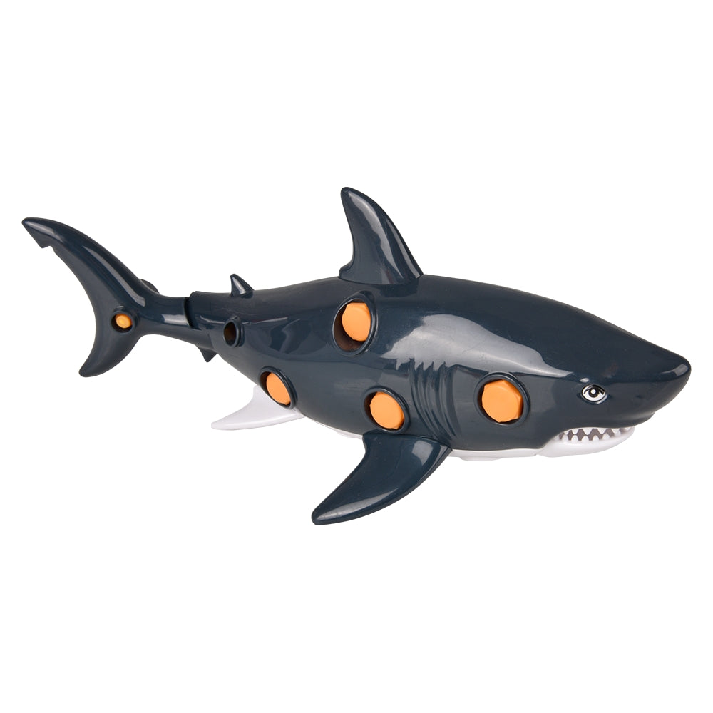 DIY Assembly Shark Figurine 9.75"