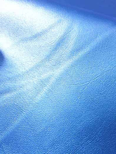 Metallic Blue Marine Vinyl Fabric Sold By The Yard