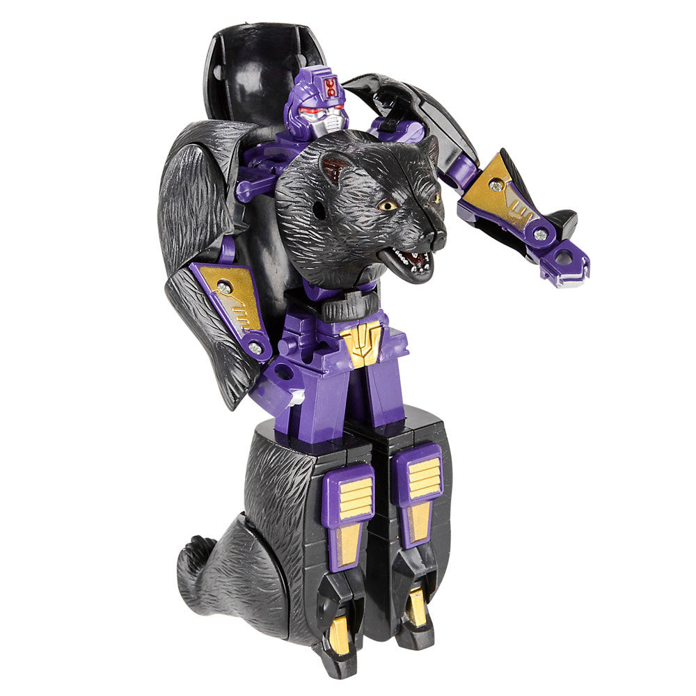 Robot Action Figure Black Bear 5"