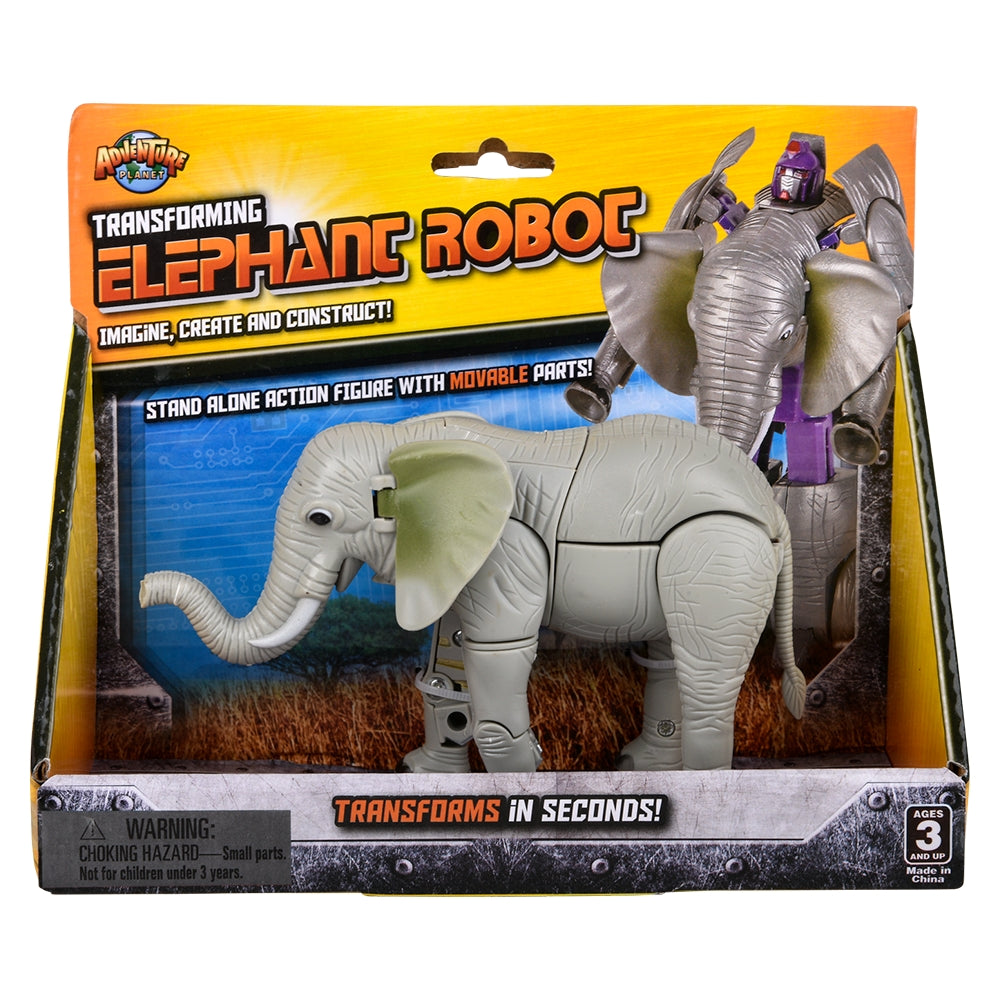 Elephant Robot Action Figure (1 PC)