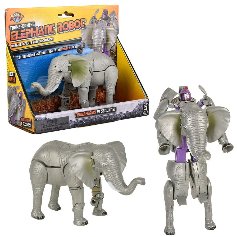 Elephant Robot Action Figure (1 PC)