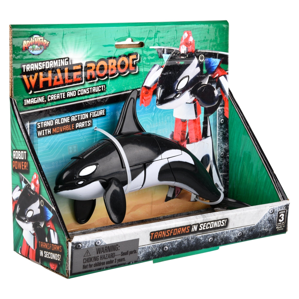 Orca Robot Action Figure