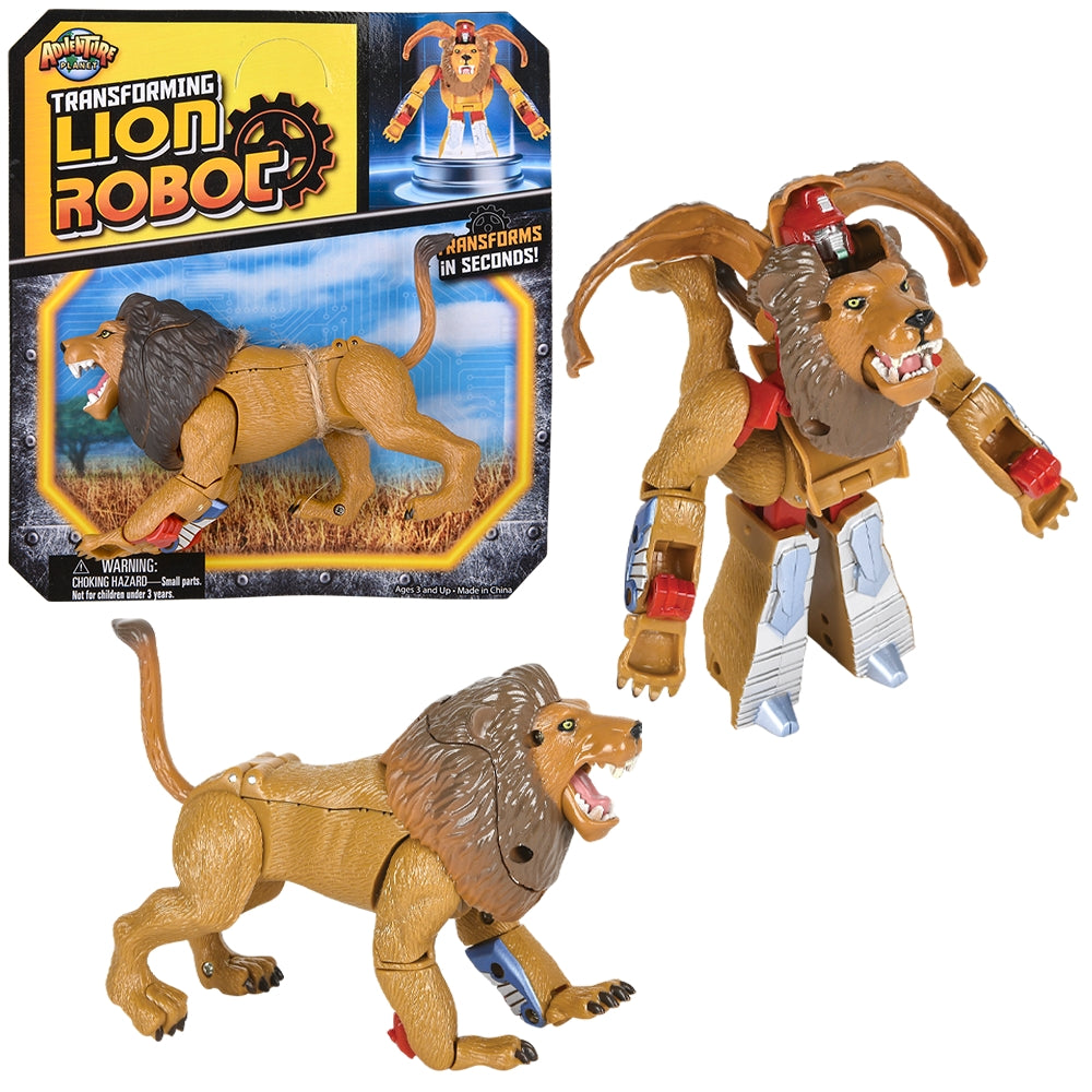 Lion Robot Action Figure