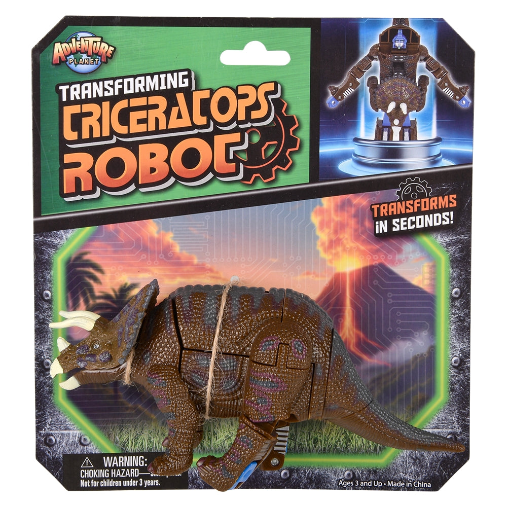 Triceratops Robot Action Figure