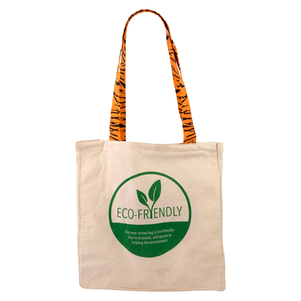 Tiger Tail Canvas Bag