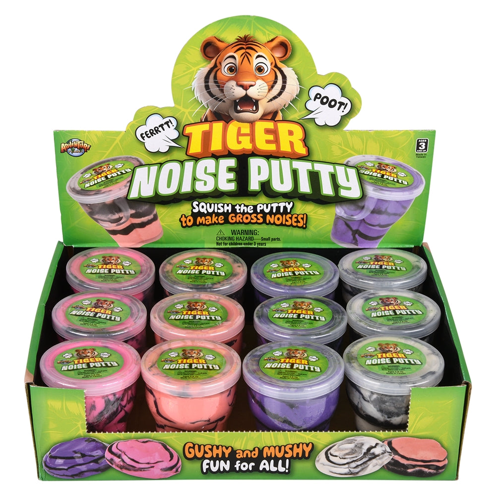 Tiger Toots Noise Putty (12 PC Display)